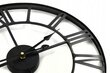 Metāla sienas pulkstenis 40 cm ar klusuma mehānismu цена и информация | Pulksteņi | 220.lv