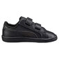 Brīvā laika apavi bērniem Puma Smash FUN L V PS Puma Black - 36159105, melnas krāsas cena un informācija | Sporta apavi bērniem | 220.lv