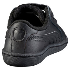 Детская обувь для отдыха Puma Smash FUN LV PS Puma Black - 36159105, цвета черного цена и информация | Стильные кеды для детей | 220.lv