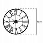 Metāla sienas pulkstenis 96 cm цена и информация | Pulksteņi | 220.lv