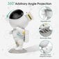 Nakts gaismas LED 3D gaismas efektu projektors Airi cena un informācija | Svētku dekorācijas | 220.lv