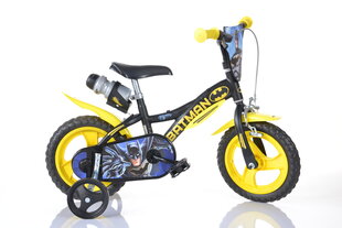Велосипед детский Batman 12", черный/желтый цена и информация | Велосипеды | 220.lv