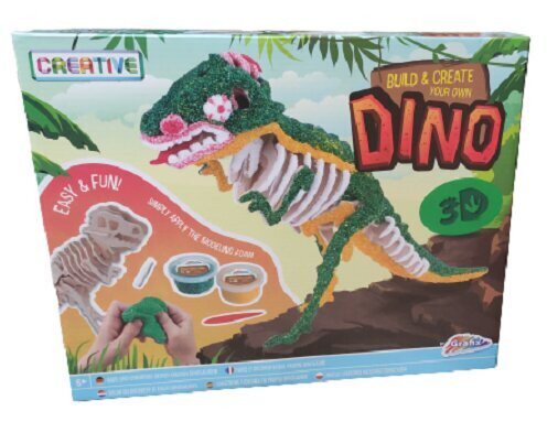 Rokdarbu komplekts 3D Dinozaurs cena un informācija | Attīstošās rotaļlietas | 220.lv