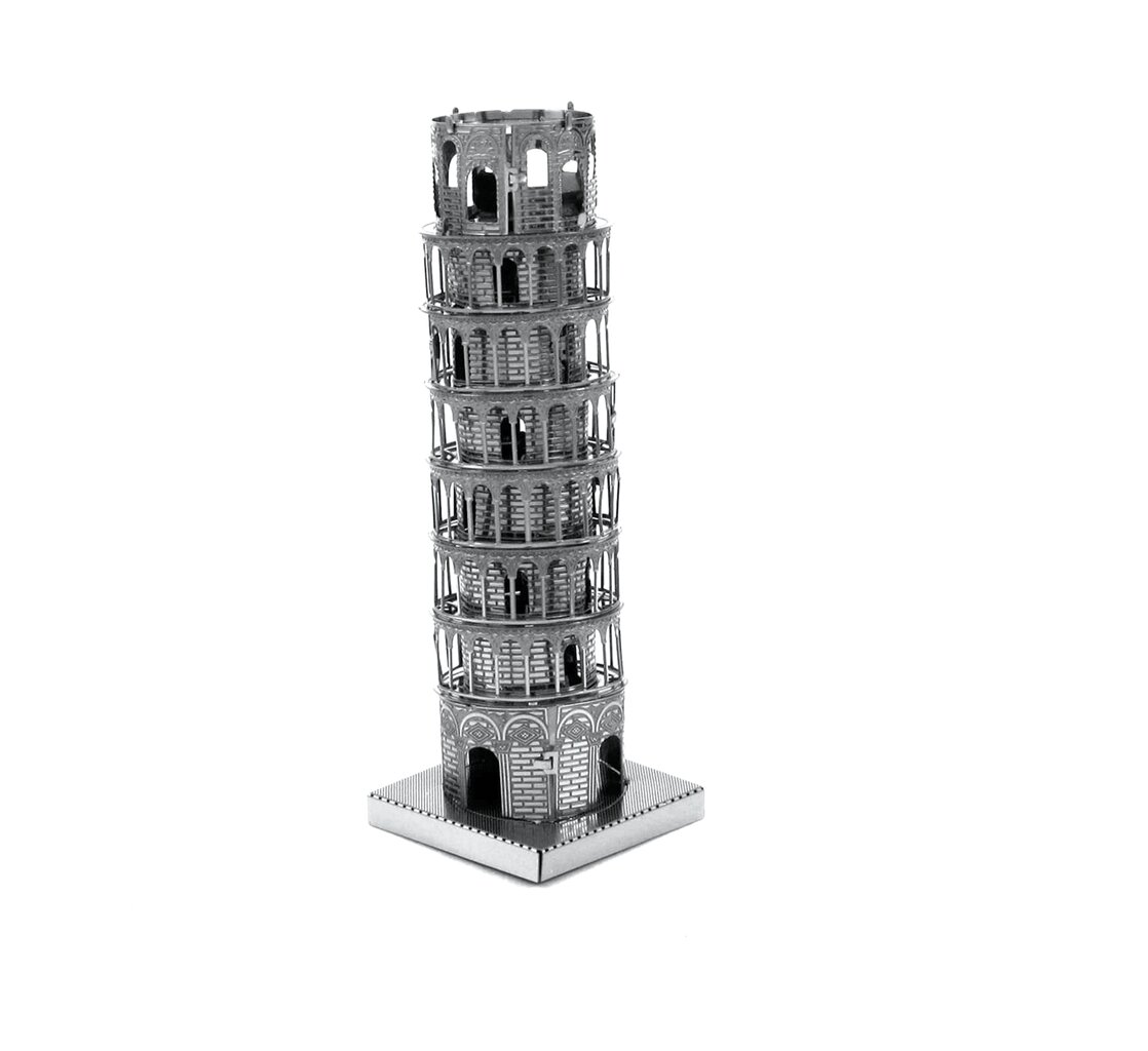 3D puzle Metal Earth Pizas tornis cena un informācija | Puzles, 3D puzles | 220.lv