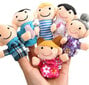 Pirkstu leļļu ģimene 12667, 6 gab. cena un informācija | Rotaļlietas meitenēm | 220.lv