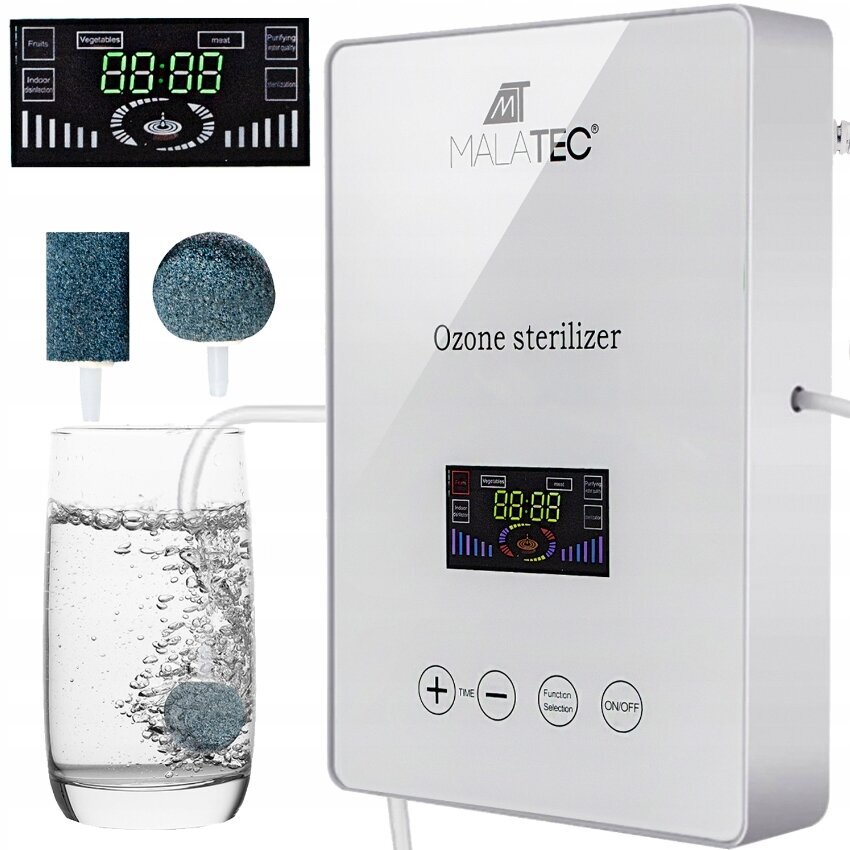 Ozona ģeneratora ozonators MALATEC + Timer, ēdiena attīrītājs un sterilizators. цена и информация | Gaisa attīrītāji | 220.lv
