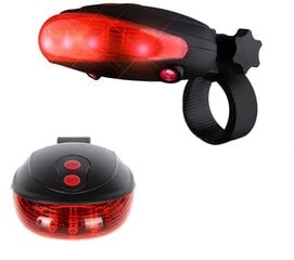 Лазерный задний фонарь для велосипеда SB96 цена и информация | Велосипедные фонари, отражатели | 220.lv