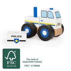 Konstruktors - policijas automašīna cena un informācija | Rotaļlietas zīdaiņiem | 220.lv