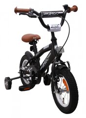 Bērnu BMX velosipēds Amigo BMX Fun 12" 21 cm, matēti melns цена и информация | Велосипеды | 220.lv