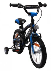Bērnu velosipēds Amigo BMX Fun, 14”, melns/zils cena un informācija | Velosipēdi | 220.lv