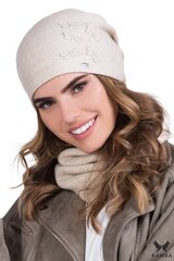 Sieviešu cepure, Kamea ZIRA*01, bēša 5903246733969 cena un informācija | Sieviešu cepures | 220.lv