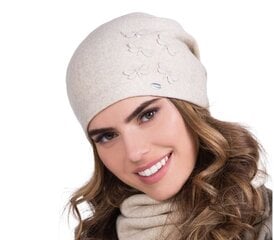 Sieviešu cepure, Kamea ZIRA*01, bēša 5903246733969 cena un informācija | Sieviešu cepures | 220.lv