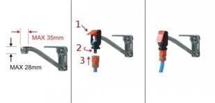 Универсальный адаптер для крана цена и информация | Оборудование для полива | 220.lv