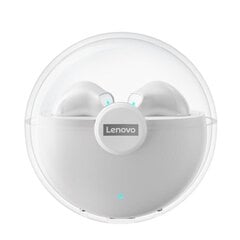 Беспроводные наушники Lenovo Lp80 TWS, белые цена и информация | Наушники | 220.lv