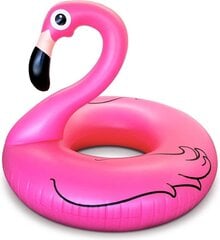 Peldriņķis rozā Flamings 91 cm cena un informācija | Piepūšamās rotaļlietas un pludmales preces | 220.lv