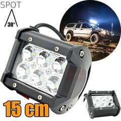 LED darba lampa 18W SPOT цена и информация | Автомобильные лампочки | 220.lv