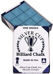 Silver Cup Billiard krīts, zils cena un informācija | Biljards | 220.lv