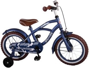 Bērnu velosipēds Volare Cruiser, 14", zils cena un informācija | Velosipēdi | 220.lv