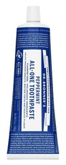 Organiskā zobu pasta Dr. Bronner's Peppermint 140 g cena un informācija | Zobu pastas, birstes | 220.lv