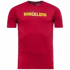 Krekls ar Īsām Piedurknēm Bērniem Nike FC Barcelona Club Sarkans S6440634 cena un informācija | Zēnu krekli | 220.lv