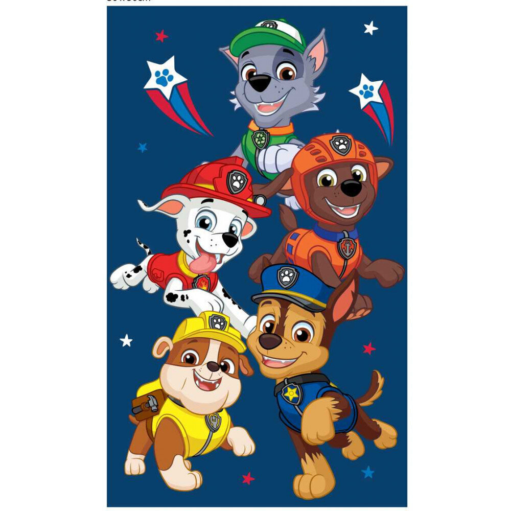 Bērnu dvielis Paw Patrol, 30x50 cm cena un informācija | Dvieļi | 220.lv