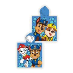 Bērnu dvielis Poncho Paw Patrol, 50x100cm cena un informācija | Dvieļi | 220.lv