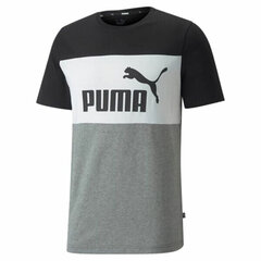 Спортивная футболка с коротким рукавом Puma  ESS+ Colorblock M Чёрный S6441451 цена и информация | Мужская спортивная одежда | 220.lv