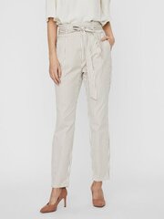 Брюки женские Vero Moda L30 10216701*01, белые/бежевые 5714506122061 цена и информация | Женские брюки  | 220.lv