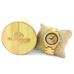 Koka pulkstenis OldWood WW31 cena un informācija | Sieviešu pulksteņi | 220.lv