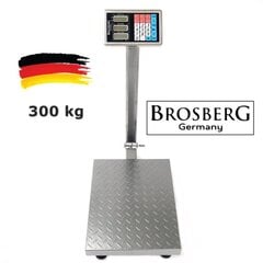 Platformas svari Brosberg P300MST cena un informācija | Industriālie svari | 220.lv