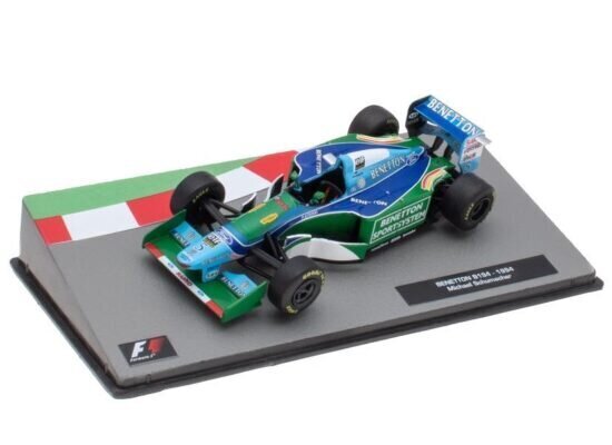 BENETTON B194 1994 World Champion M.Schumacher ALTAYA Formula 1 cena un informācija | Kolekcionējamie modeļi | 220.lv