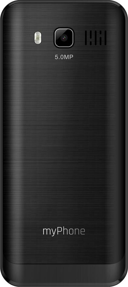myPhone Up Smart LTE, 4 GB Black цена и информация | Mobilie telefoni | 220.lv