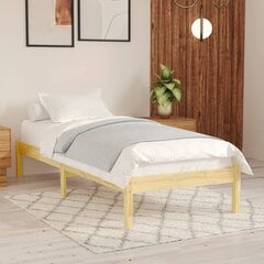 Каркас кровати, 100x200 см, коричневый цена и информация | Кровати | 220.lv