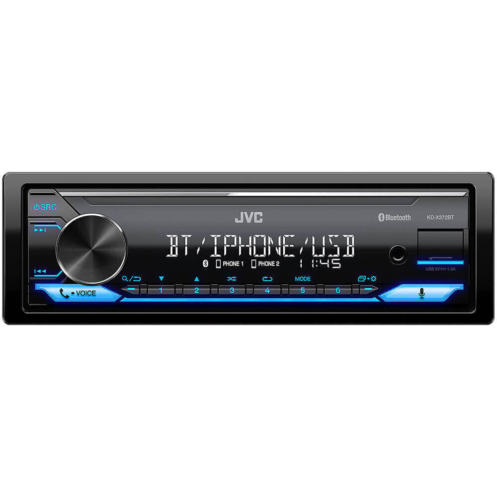 JVC KD-X372BT cena un informācija | Auto magnetolas, multimedija | 220.lv