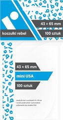 Karšu vāciņi Rebel Mini USA (43 x 65 mm), 100 gab. цена и информация | Настольные игры, головоломки | 220.lv