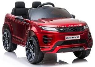 Divvietīgs bērnu elektromobilis Lean Range Rover Evoque, sarkanā krāsā цена и информация | Электромобили для детей | 220.lv