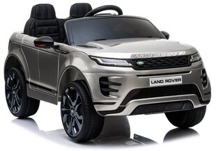 Divvietīgs bērnu elektromobilis Lean Range Rover Evoque, sudrabains cena un informācija | Bērnu elektroauto | 220.lv