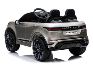 Divvietīgs bērnu elektromobilis Lean Range Rover Evoque, sudrabains цена и информация | Электромобили для детей | 220.lv