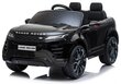 Divvietīgs bērnu elektromobilis Lean Range Rover Evoque, melns cena un informācija | Bērnu elektroauto | 220.lv