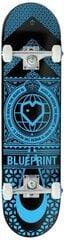 Скейтборд Blueprint Home Heart Complete, черный / синий цена и информация | Скейтборды | 220.lv