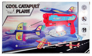 Пенопластиковый самолет с пистолетом-катапультой, 12872 цена и информация | Игрушки для мальчиков | 220.lv