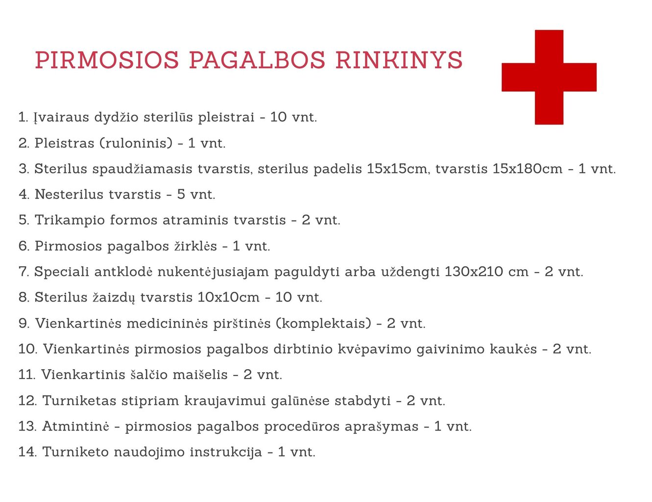 Pirmās palīdzības komplekts automašīnām cena un informācija | Aptieciņas, drošības preces | 220.lv