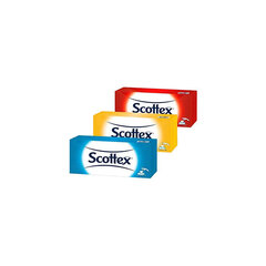 Бумажные салфетки Scottex (70 шт) цена и информация | Ватные изделия и влажные салфетки | 220.lv