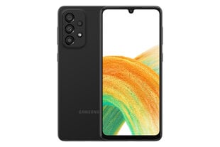 Samsung Galaxy A33 5G, 6/128GB, Dual SIM, Awesome Black cena un informācija | Samsung Mobilie telefoni un aksesuāri | 220.lv