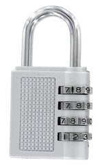 Piekaramā slēdzene ar kodu 80x42x18mm Toko (78208) цена и информация | Дверные защелки | 220.lv