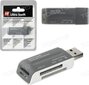 Defender Universal karšu lasītājs Ultra Swift USB 2.0 83260 цена и информация | Adapteri un USB centrmezgli | 220.lv