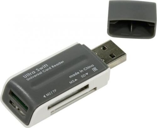 Defender Universal karšu lasītājs Ultra Swift USB 2.0 83260 цена и информация | Adapteri un USB centrmezgli | 220.lv