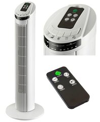 Torņa ventilators ar pulti, 74 cm цена и информация | Вентиляторы | 220.lv
