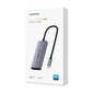 UGREEN CM500 4-in-1 Adapter USB-C to 3x USB 3.0 + HDMI2.1 8K (Grey) cena un informācija | Adapteri un USB centrmezgli | 220.lv