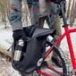 Velosipēdu soma Wozinsky 2in1, WBB24BK, 25 l, melna цена и информация | Velo somas, telefona turētāji | 220.lv